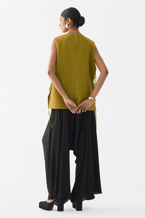 Tiger Lily Vest and Dhoti Pants