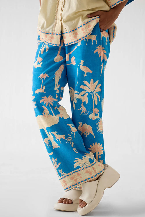 Jaipur Boxy Shirt And Trousers