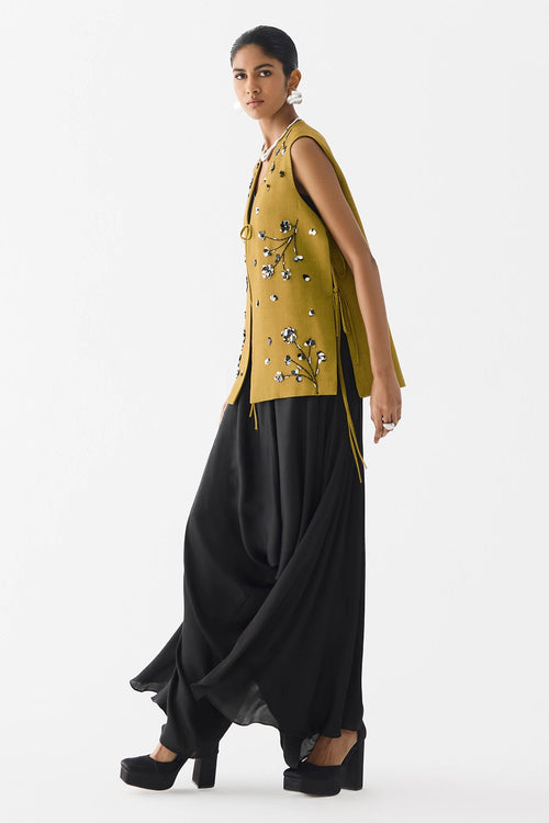 Tiger Lily Vest and Dhoti Pants