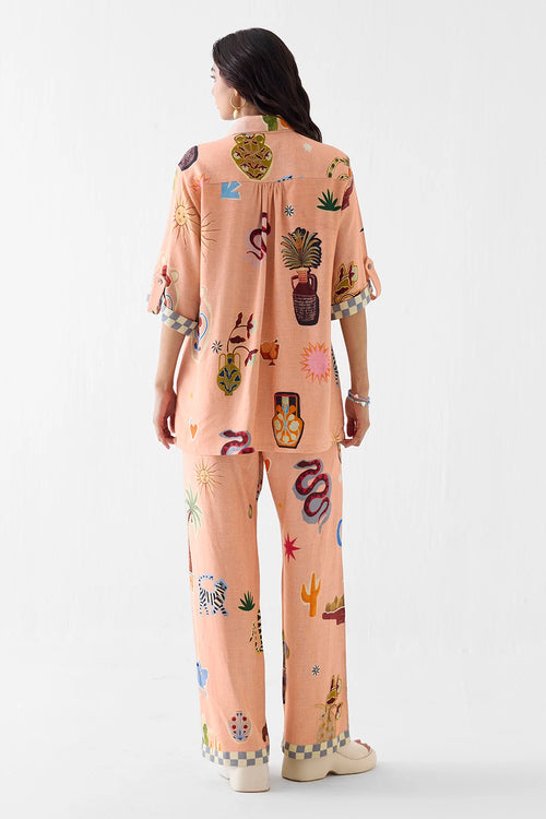 Pottery Shirt And Trousers