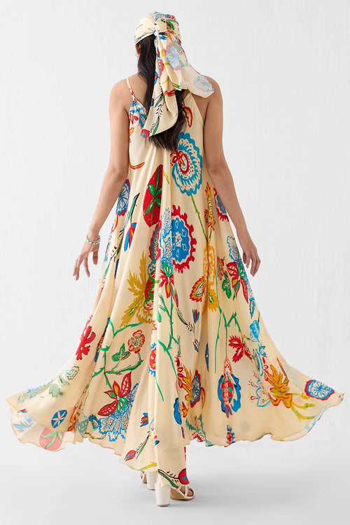 Sanganer Strappy Dress