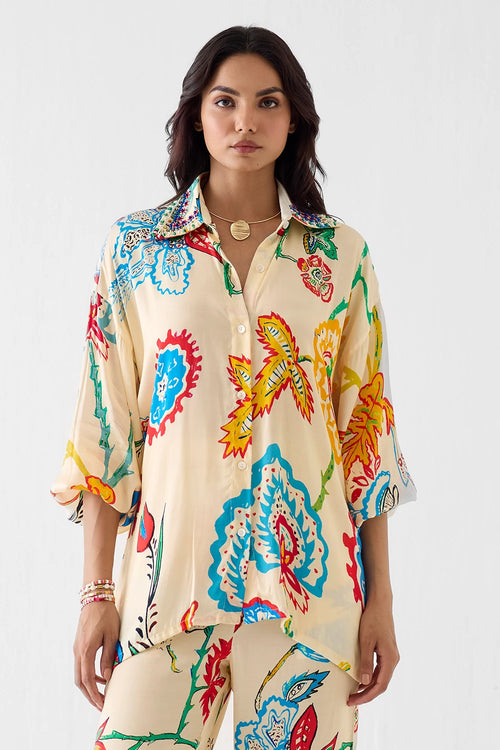 Sanganer Shirt And Trousers