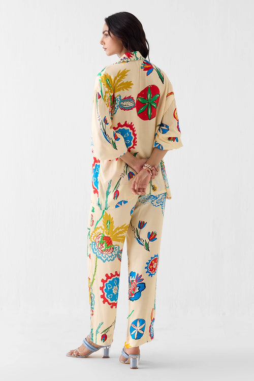 Sanganer Shirt And Trousers