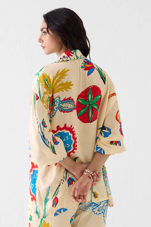 Sanganer Shirt And Trousers