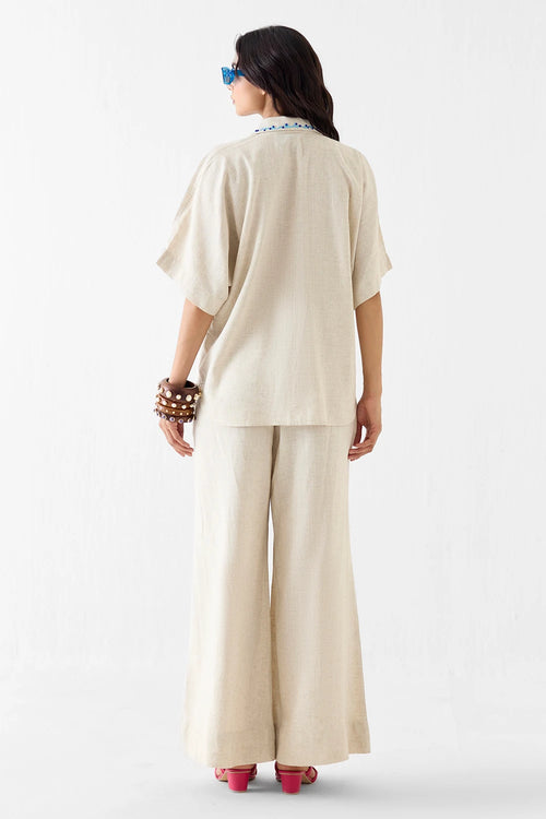 Paisley Shirt And Trousers
