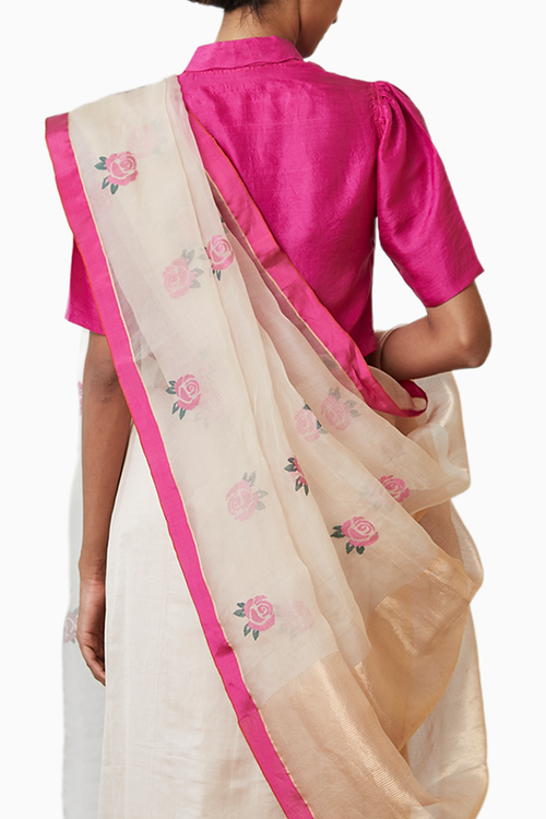 Panache Pink Mulberry Silk Blouse