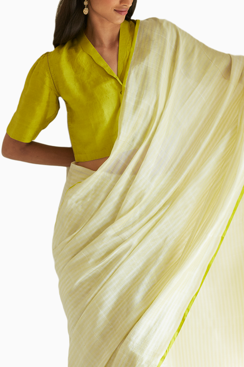 Panache Lime Mulberry Silk Blouse