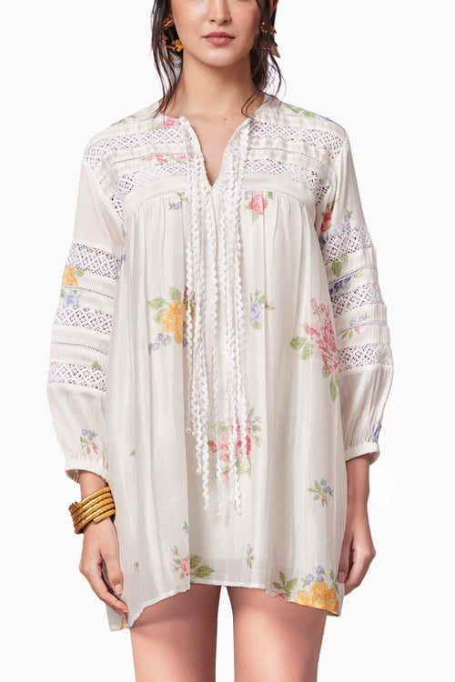 Summer Roses Short Dress