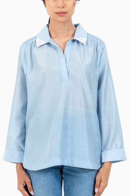 Blue Summer Shirt