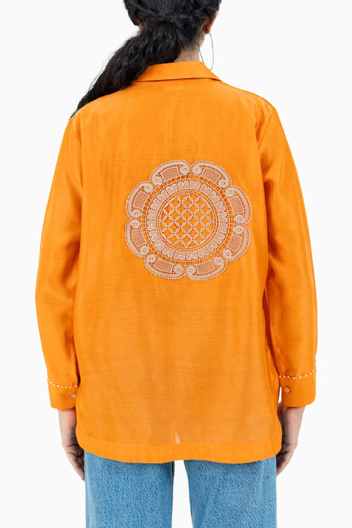 Orange Summer Shirt