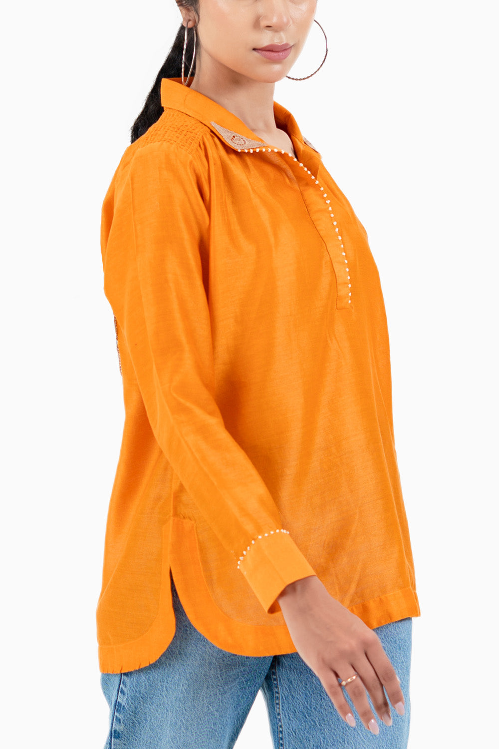 Orange Summer Shirt