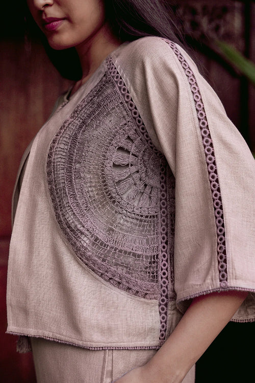 Summer Threads Mauve Cara Jacket Co-ord Set
