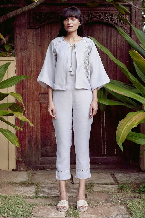 Summer Threads Smoke Cara Jacket Co-ord Set