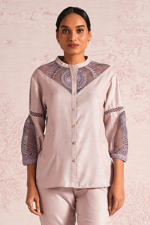 Summer Threads Mauve Cara Shirt