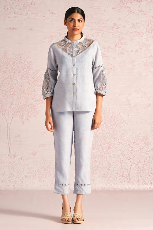 Summer Threads Smoke Cara Shirt Co-ord Set