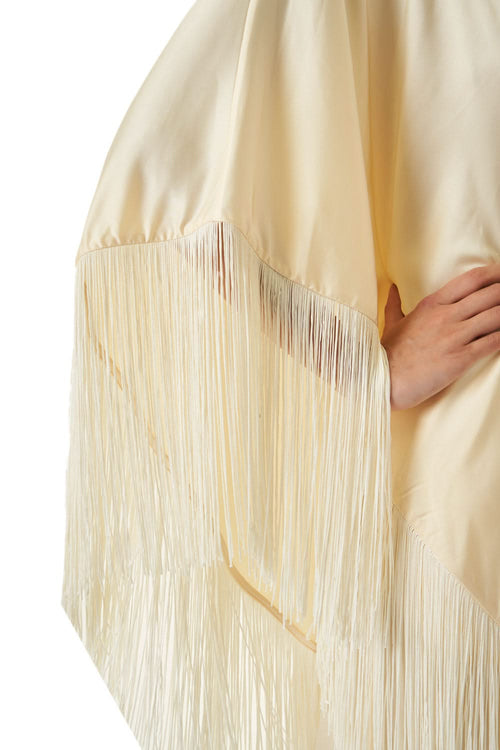 Cream Satin Savannah Co-ord Set