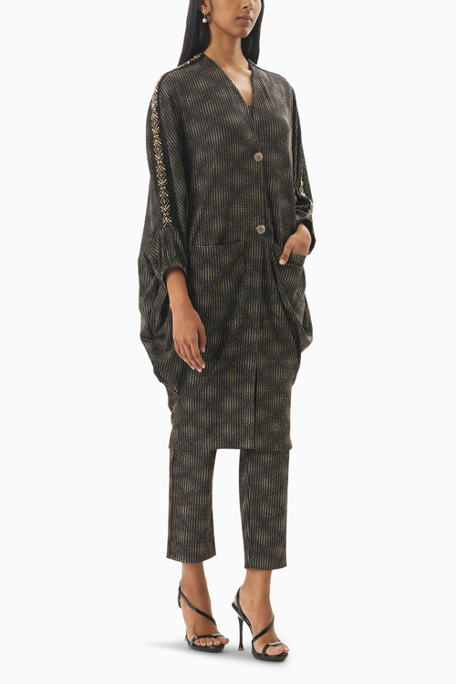 The Black Kimono Set