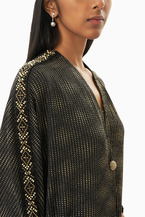 The Black Kimono Set