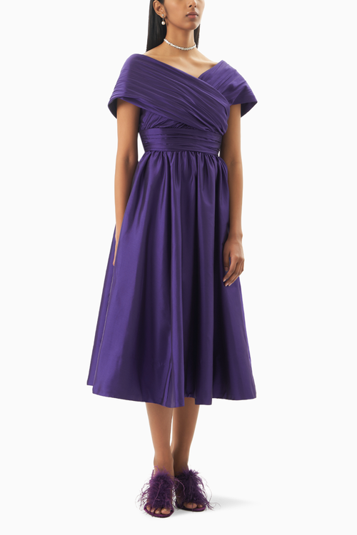 Purple Flirty Fusion Dress