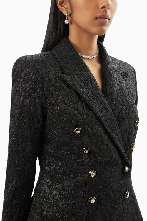 Dapper Duo Jacquard Blazer
