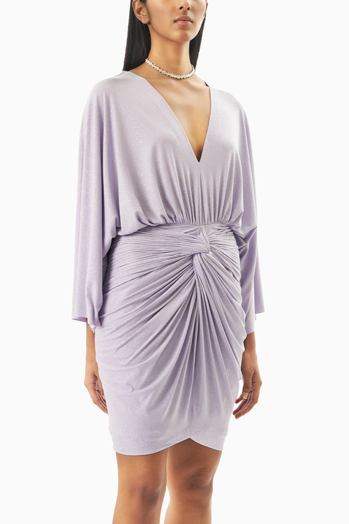 Lavender Gray Val Dress