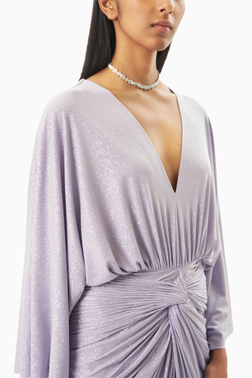 Lavender Gray Val Dress