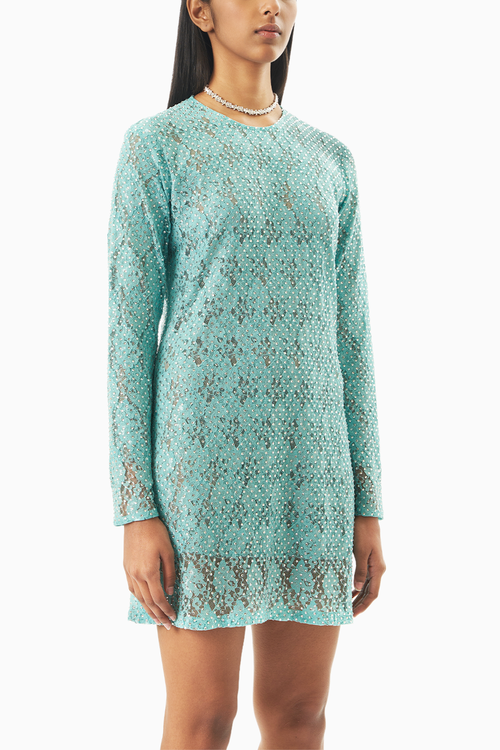 Lea Dress in Sky Blue Dress