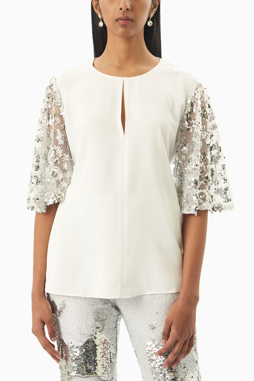 The White Yale Top