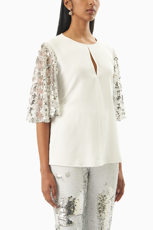 The White Yale Top