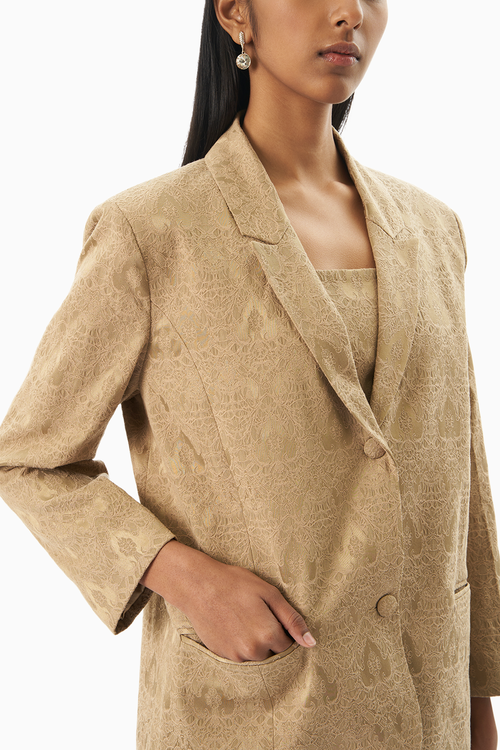 The Legacy Beige Blazar Set