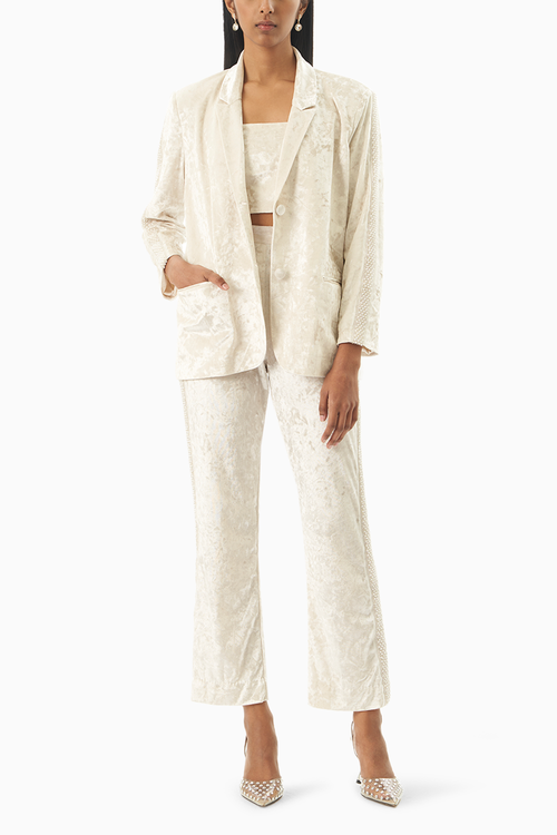 The Legacy Off-White Blazar Set