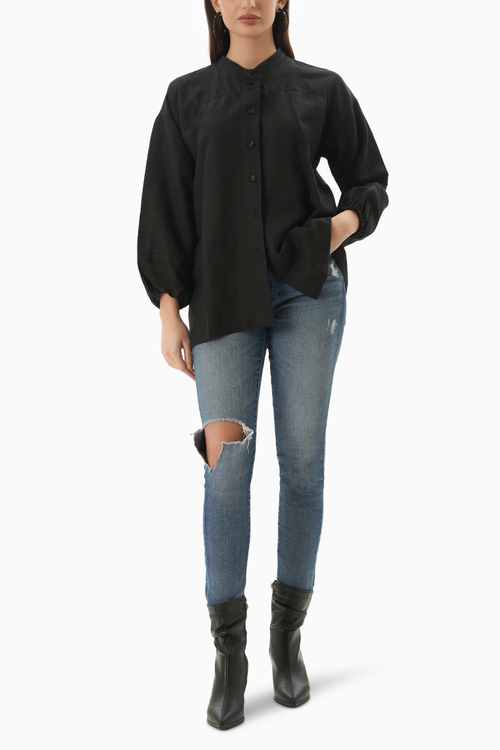 Black Bead Shirt