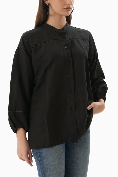 Black Bead Shirt