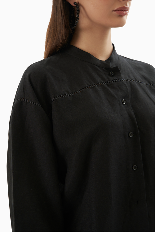 Black Bead Shirt
