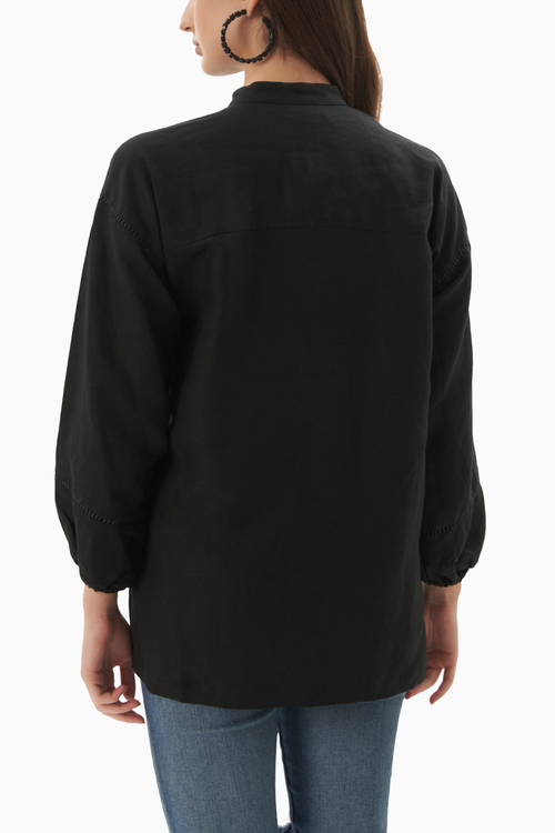 Black Bead Shirt