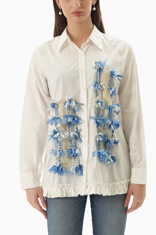 Jute Fringe Shirt