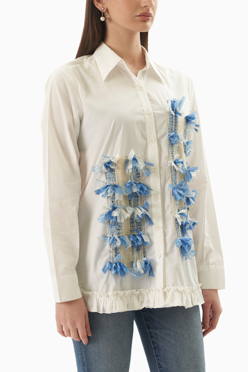 Jute Fringe Shirt