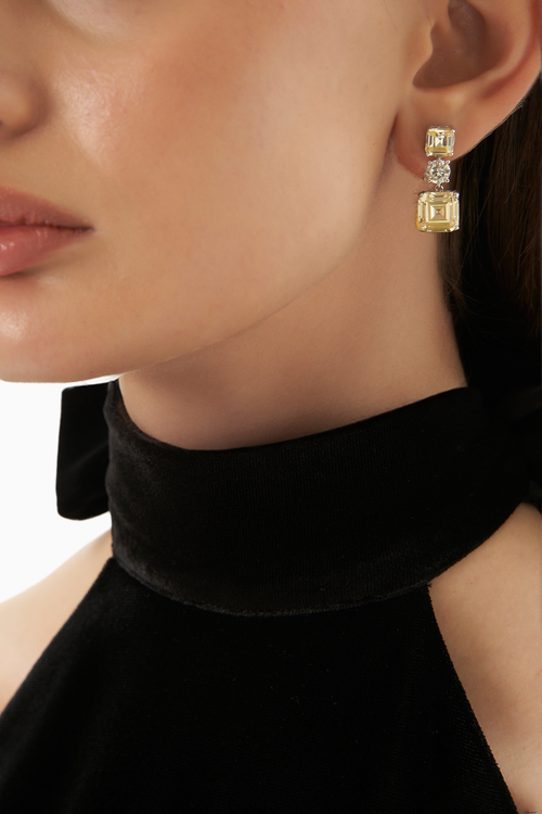 The Golden Splendor Earrings