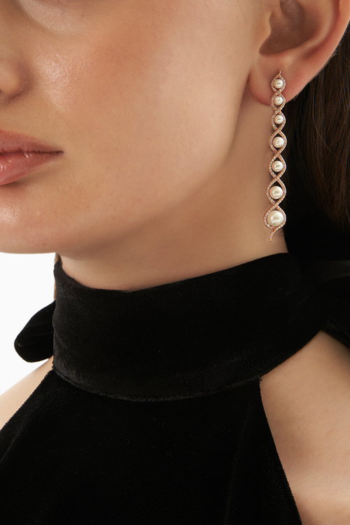 Pearlescent Charm Earrings