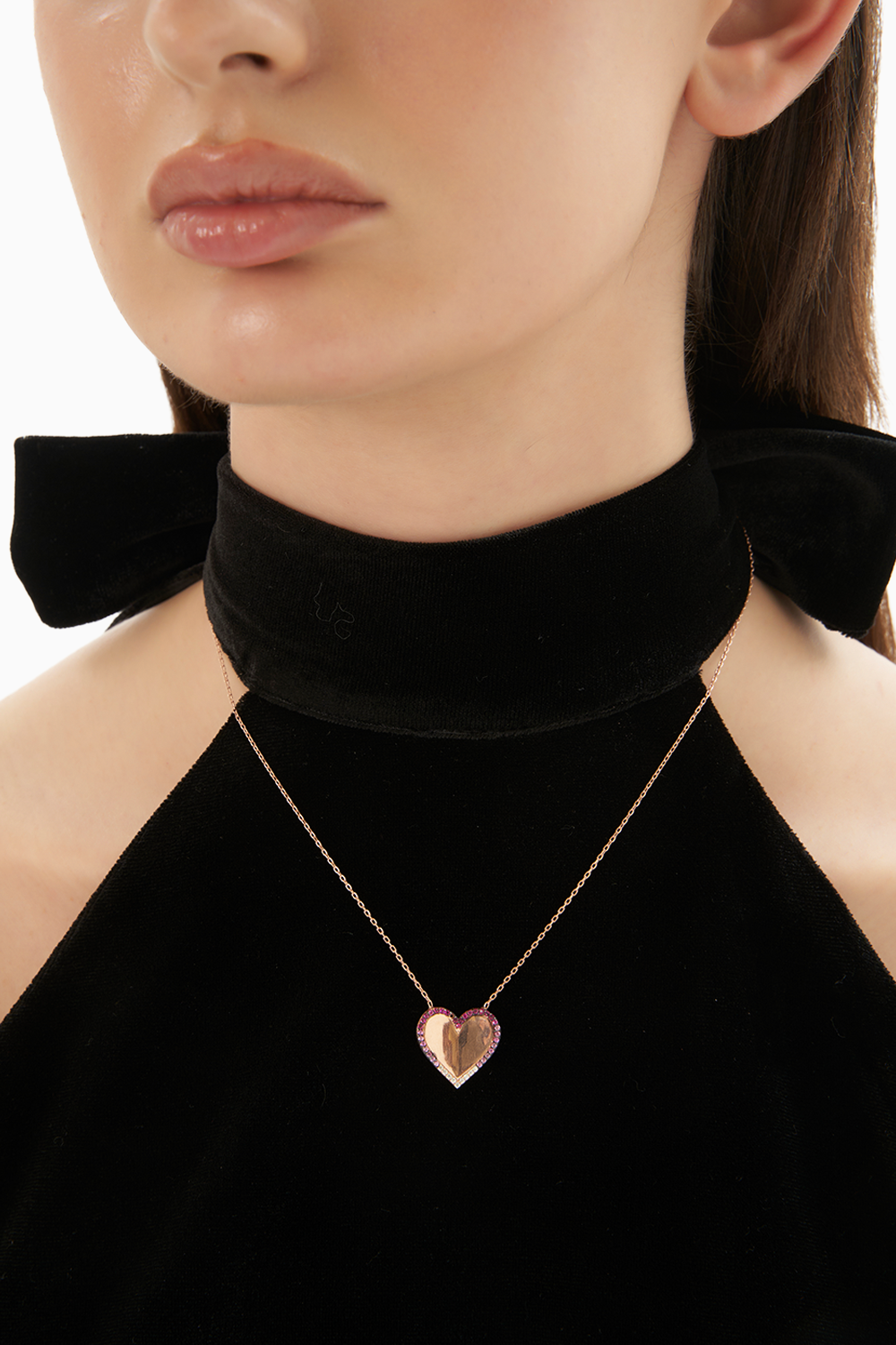 A Heartful Love Symphony Casual Silver Chain Necklace