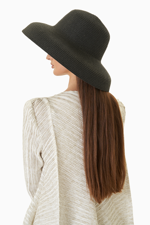 DND Black Straw Hat