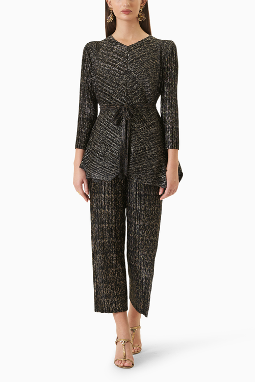Onyx Metallic Co-ord Set