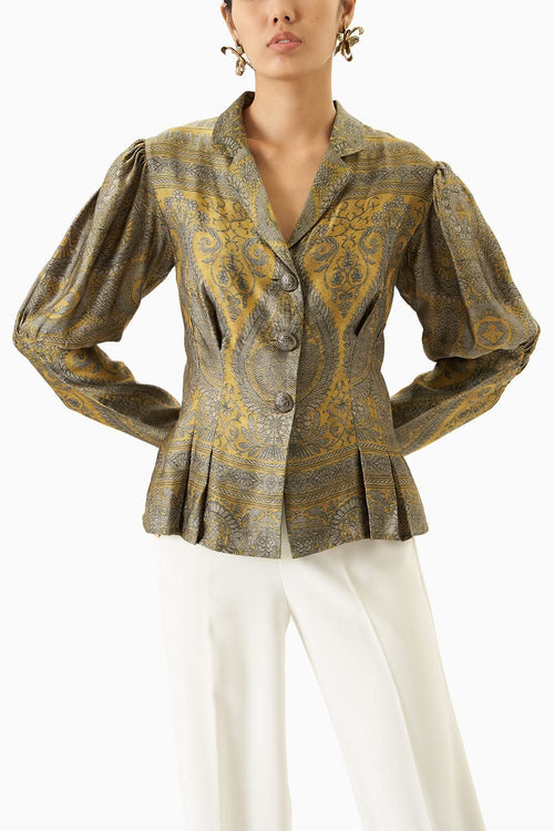 Ocher Bolero Shirt