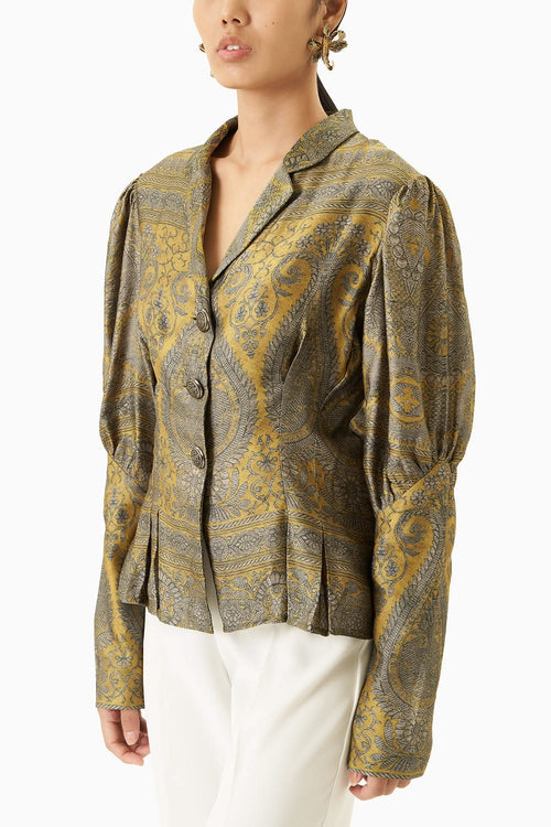 Ocher Bolero Shirt