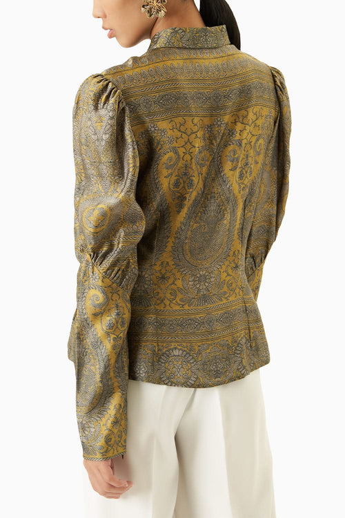 Ocher Bolero Shirt