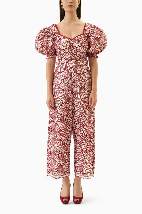 Red Chica Jumpsuit