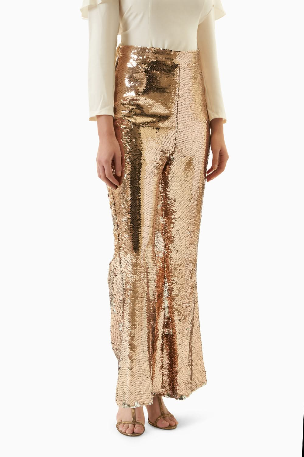 Copper Sequin Pant