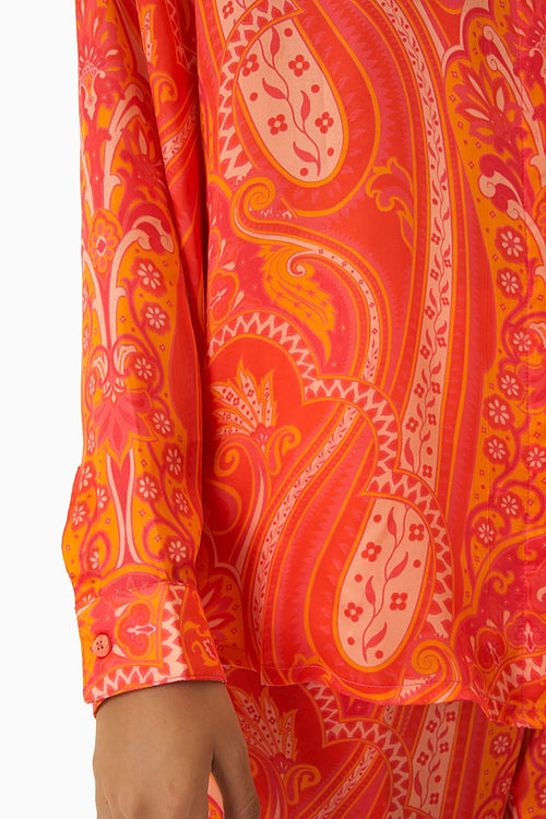 Paisley Shirt & Trousers Co-ord Set