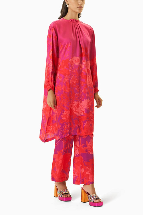 Florescence Tunic & Trousers Co-ord Set