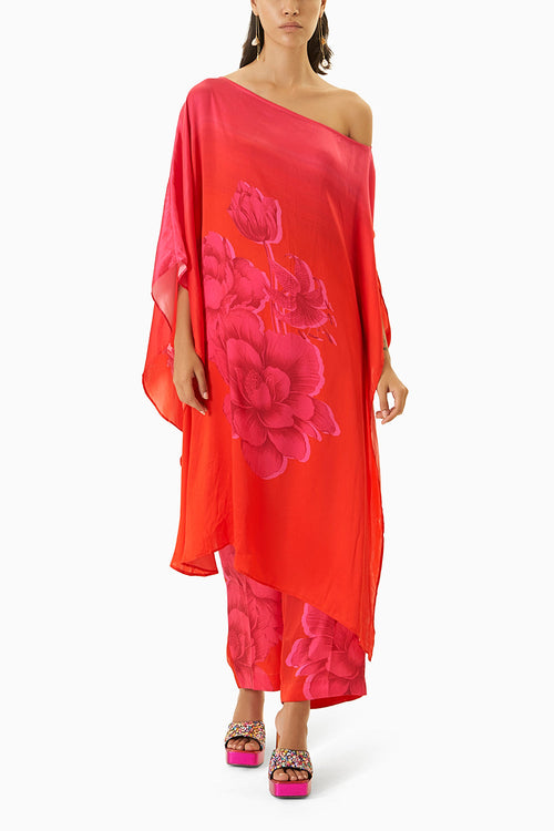 Gul One Shoulder Tunic & Trousers Co-ord Set